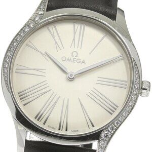 OMEGA De Ville Tresor Diamond Bezel Quartz Men's